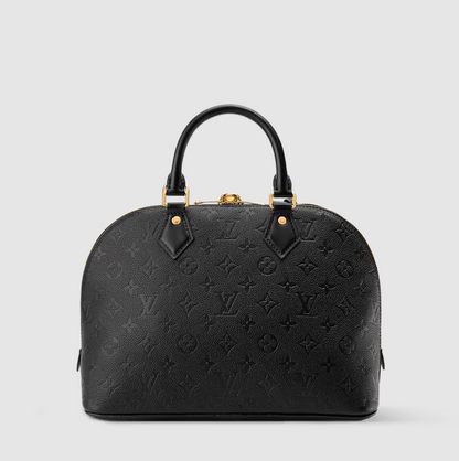 Alma PM Monogram Empreinte Leder Schwarz