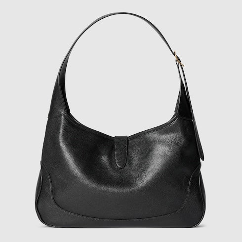 GG Jackie 1961 medium shoulder bag in black leather