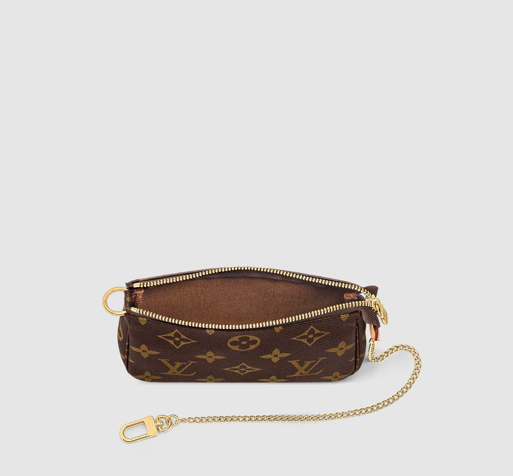 Mini pochette Accessoires aus Monogram-Canvas