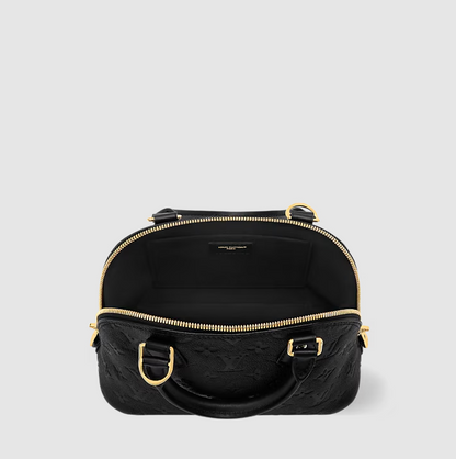 Alma BB Monogram Empreinte Leather Black