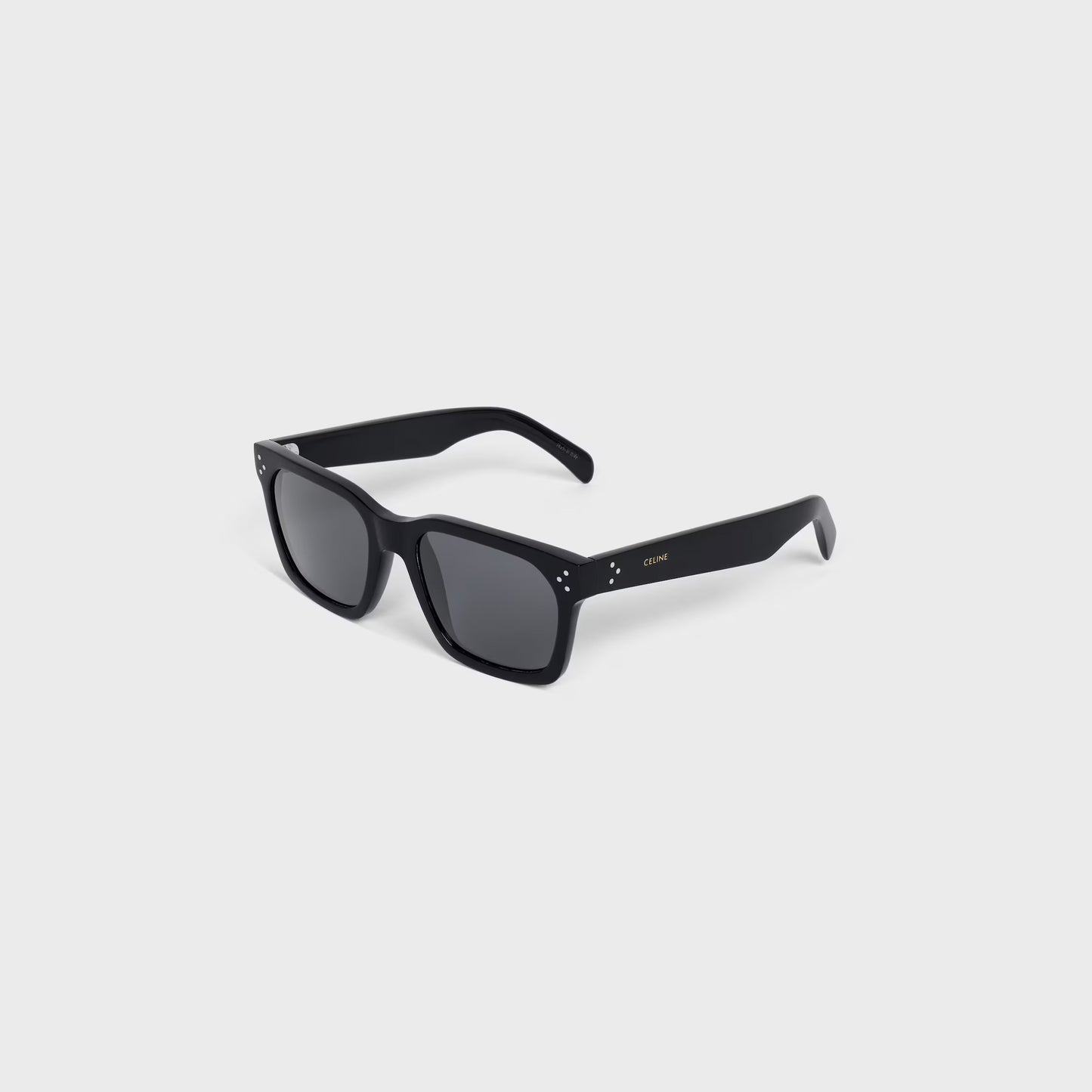 Black Frame 45 Sonnenbrille aus schwarzem Acetat