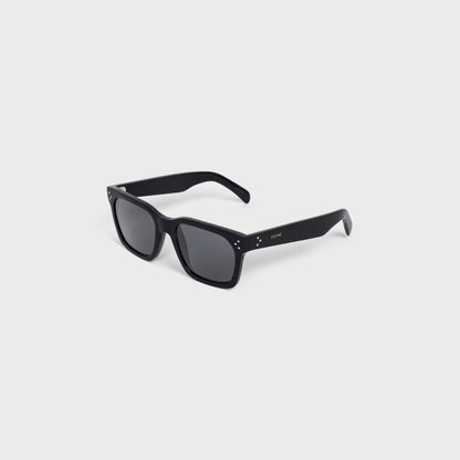 Black Frame 45 Sonnenbrille aus schwarzem Acetat
