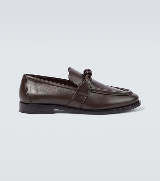 Astaire Leather Loafers Brown