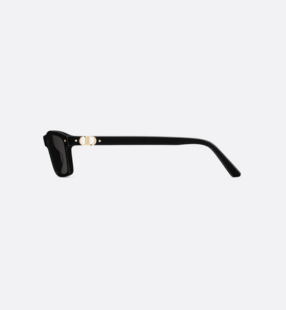 Rectangular Sunglasses Petit CD S1I Black Women's