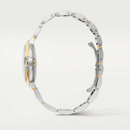 Ballon Bleu Uhr aus Silber/Gold