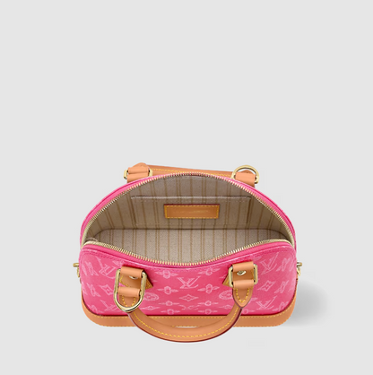 Alma BB Rosa Ruban Monogram