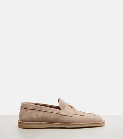 DG Loafer aus Suede Beige