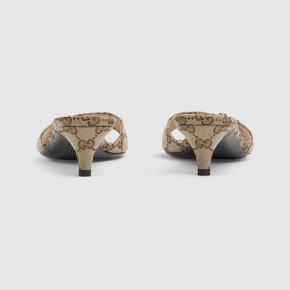 Damen-Slider-Sandalen mit Morsetto