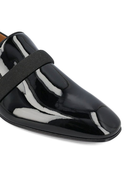 Mokassins Dandydeco aus Leder mit Schleifendetail schwarz