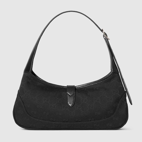 Jackie Slim shoulder bag in black leather