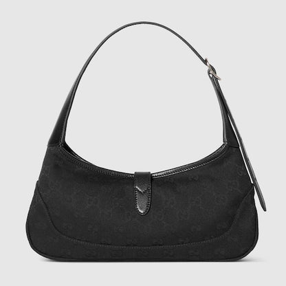 Jackie Slim shoulder bag in black leather