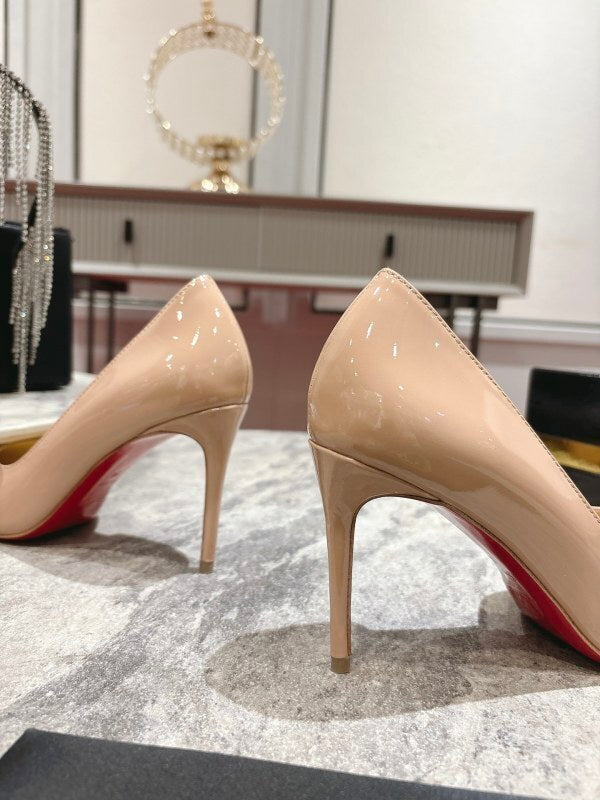 Iriza Pumps mit spitzer Zehenpartie beige