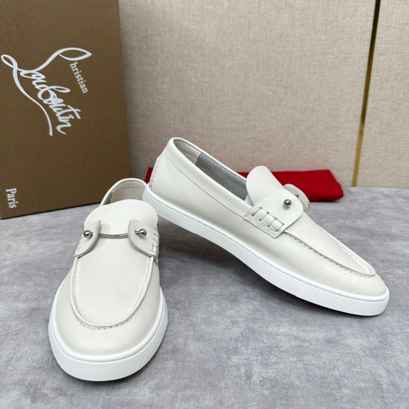 Mokassins Chambeliboat komplett weiß