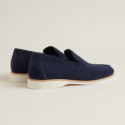 Low Loafer Dunkelblau Wildleder