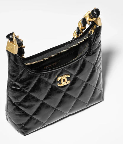 Small Hobo Bag Black