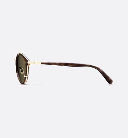 BlackSuit R7U Pantos Sonnenbrille Braun Schildpattoptik Bioacetat Herren