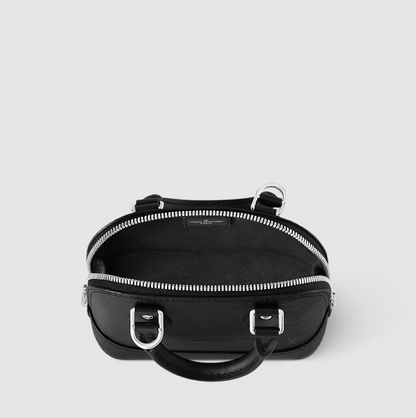 Alma Nano Epi Leather Black