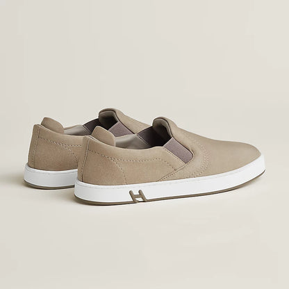 Lucky Slip-on Sneaker Kieselbeige