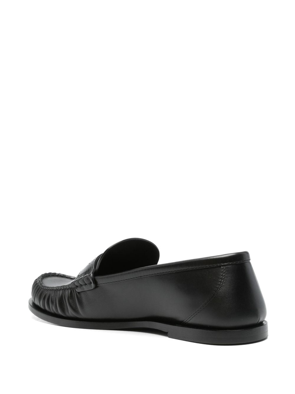 Loafer aus schwarzem Leder