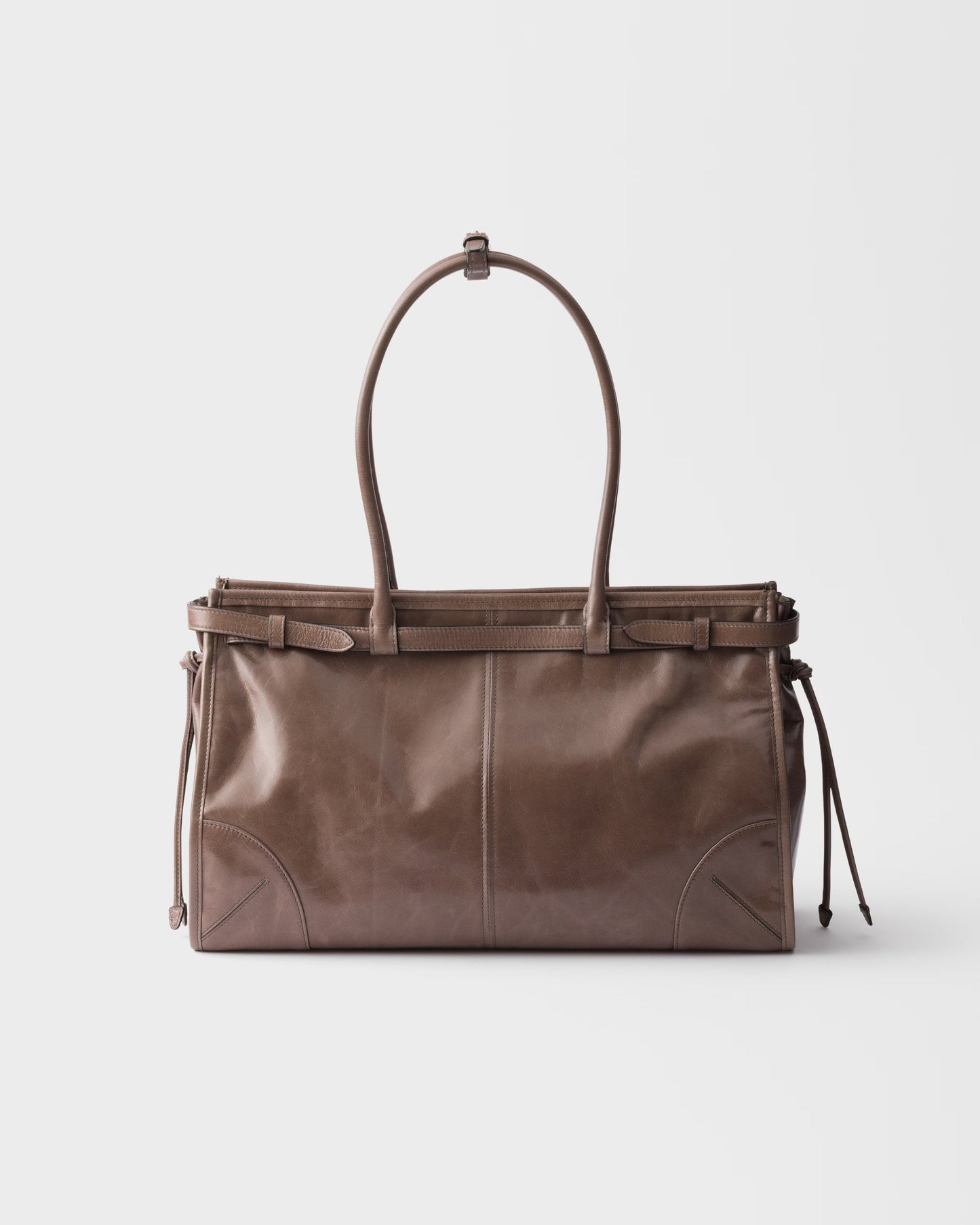 Bonnie Große Handtasche aus Leder Braun