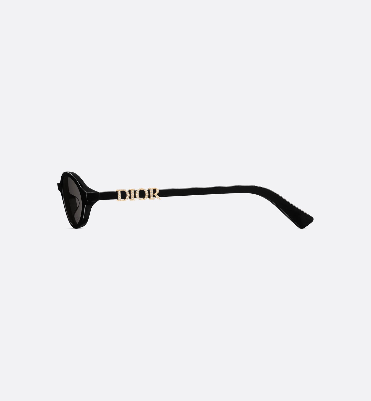 Oval Sunglasses Treasure R1I Black Women's