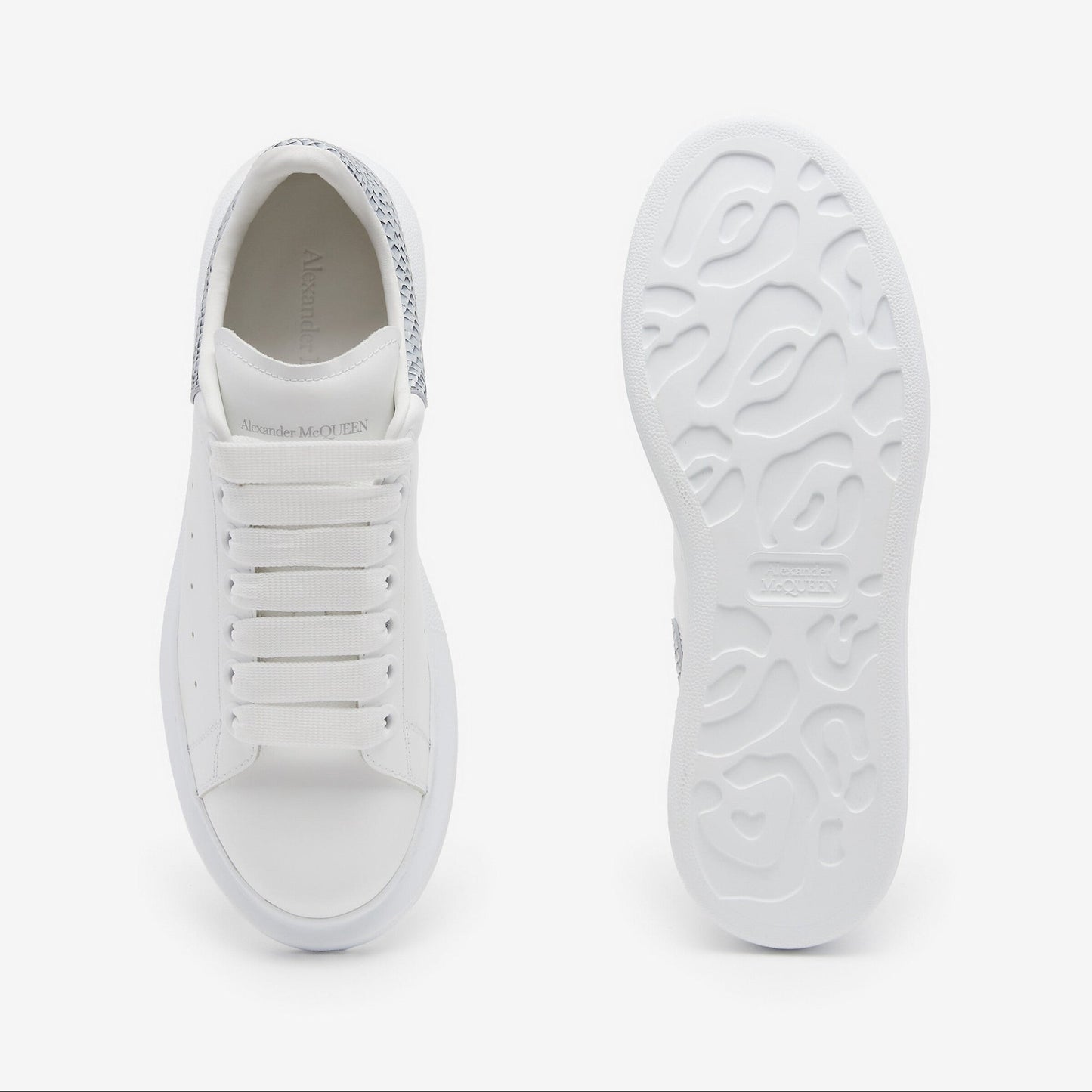 Oversized in ice white