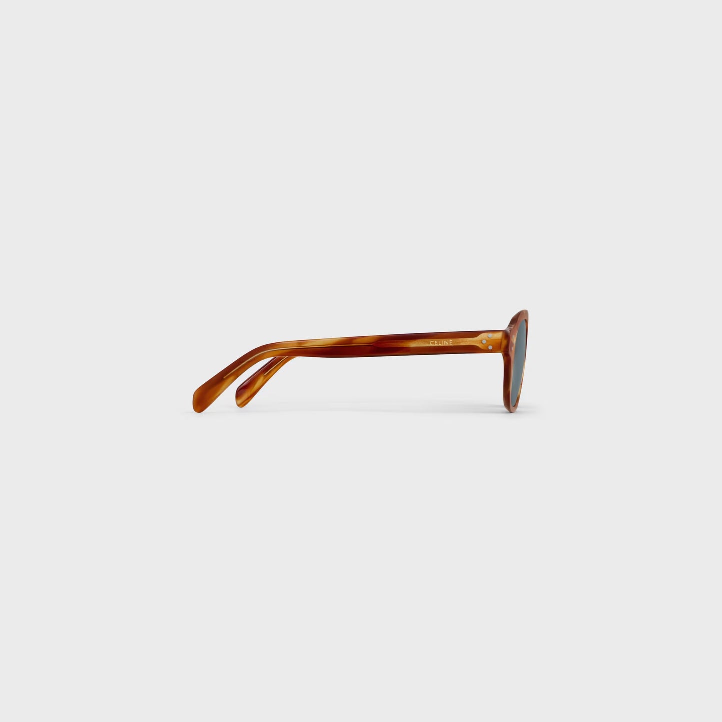 Black Frame 60 Sonnenbrille aus Acetat in Blond-Havanna