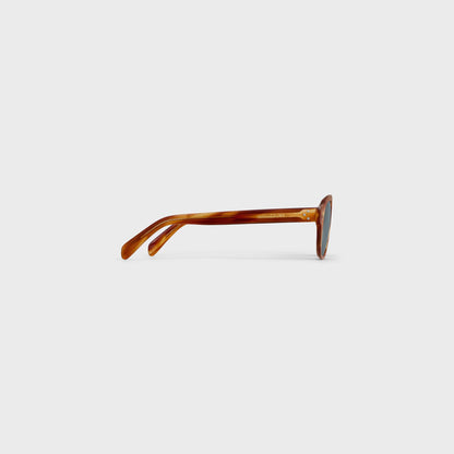 Black Frame 60 Sonnenbrille aus Acetat in Blond-Havanna