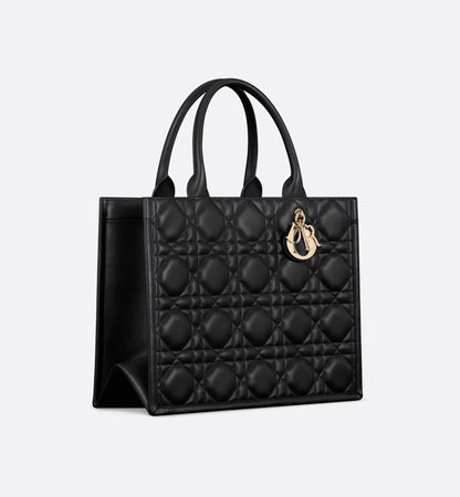 Medium Dior Book Tote Black