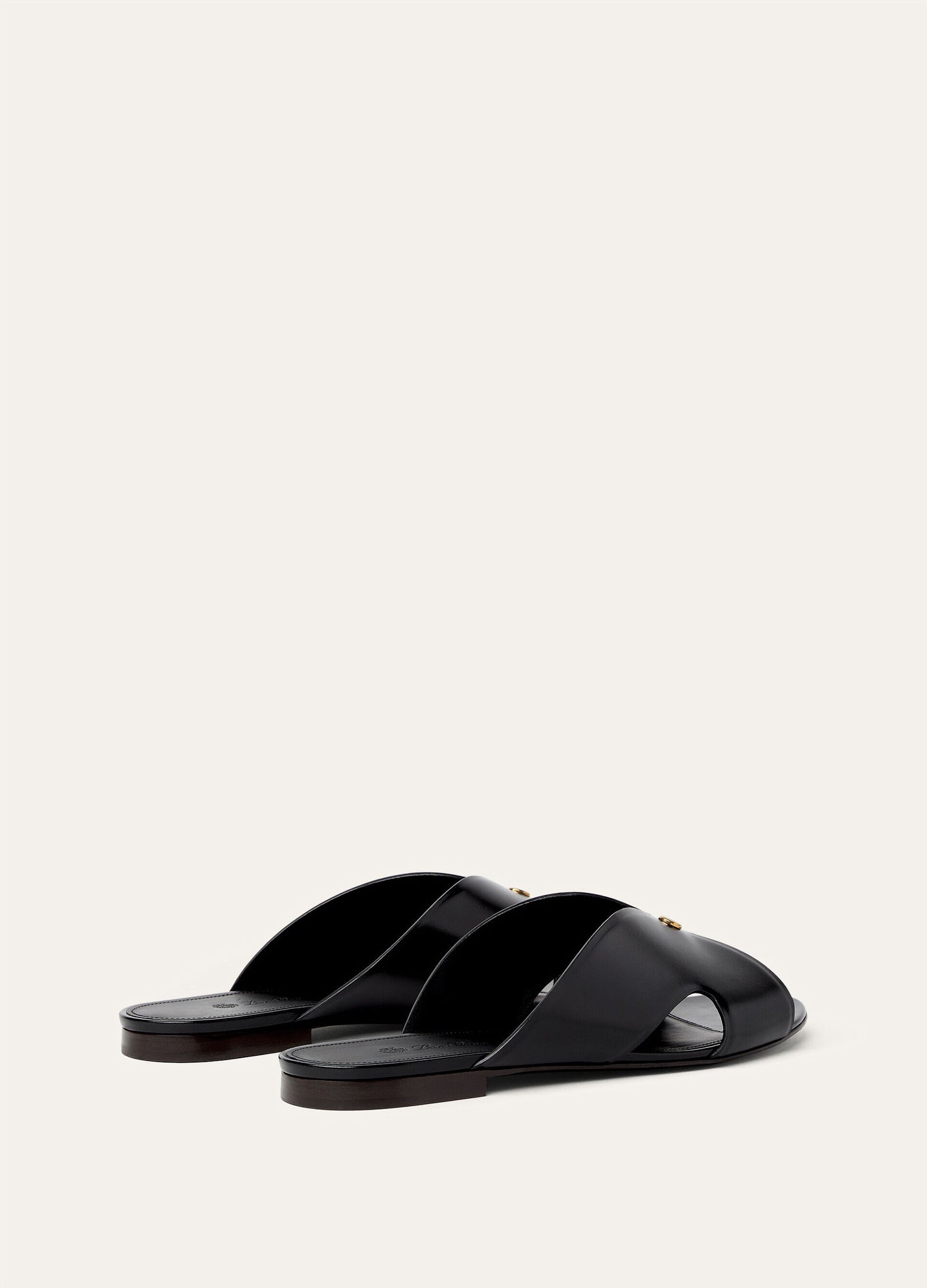 Vera Calfskin Sandals Black