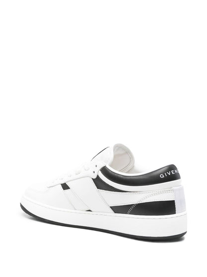 G-Move-Sneakers aus Leder in Weiß/Schwarz