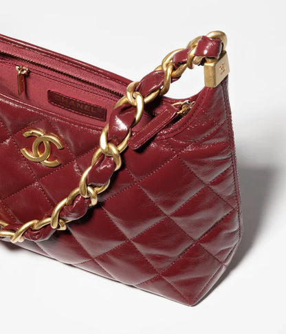 Hobo bag burgundy