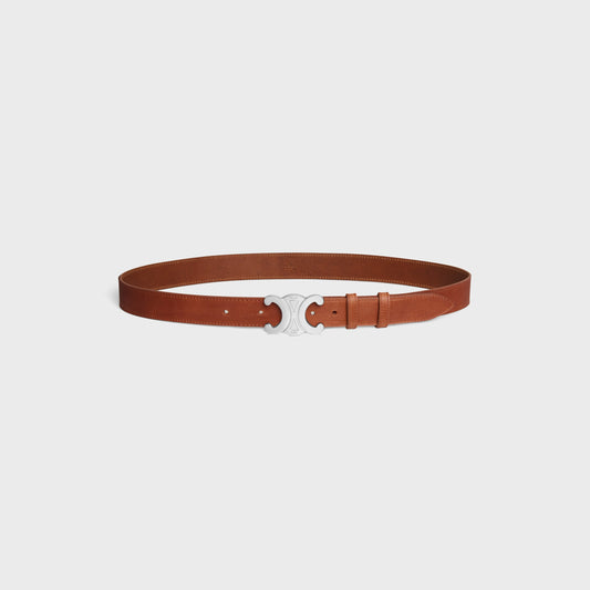 Triomphe Gürtel 30 mm aus Vintage-Kalbsleder für Herren