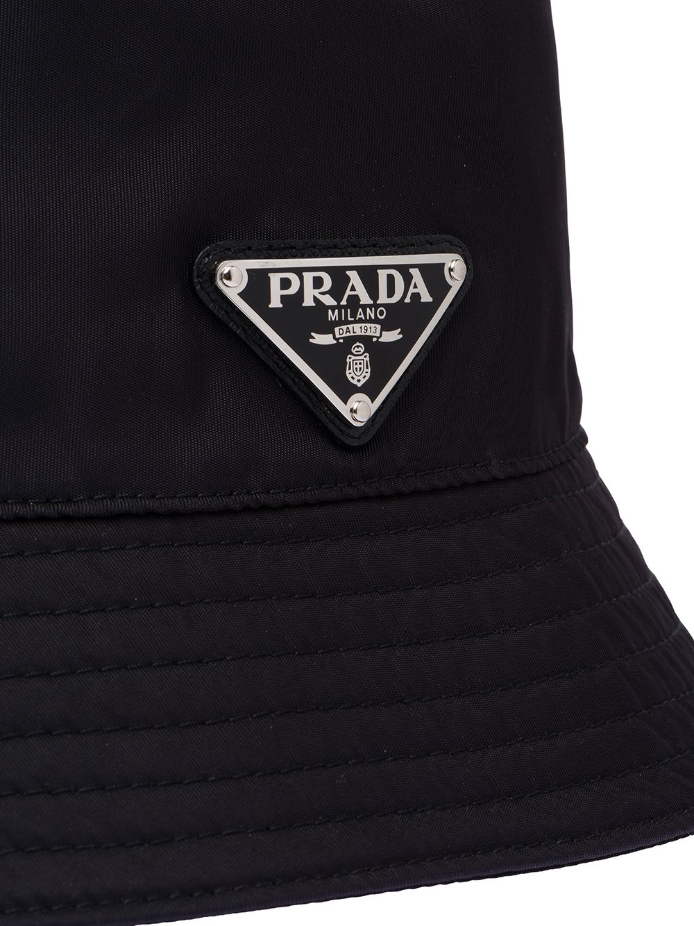 Bucket hat made of recycled nylon