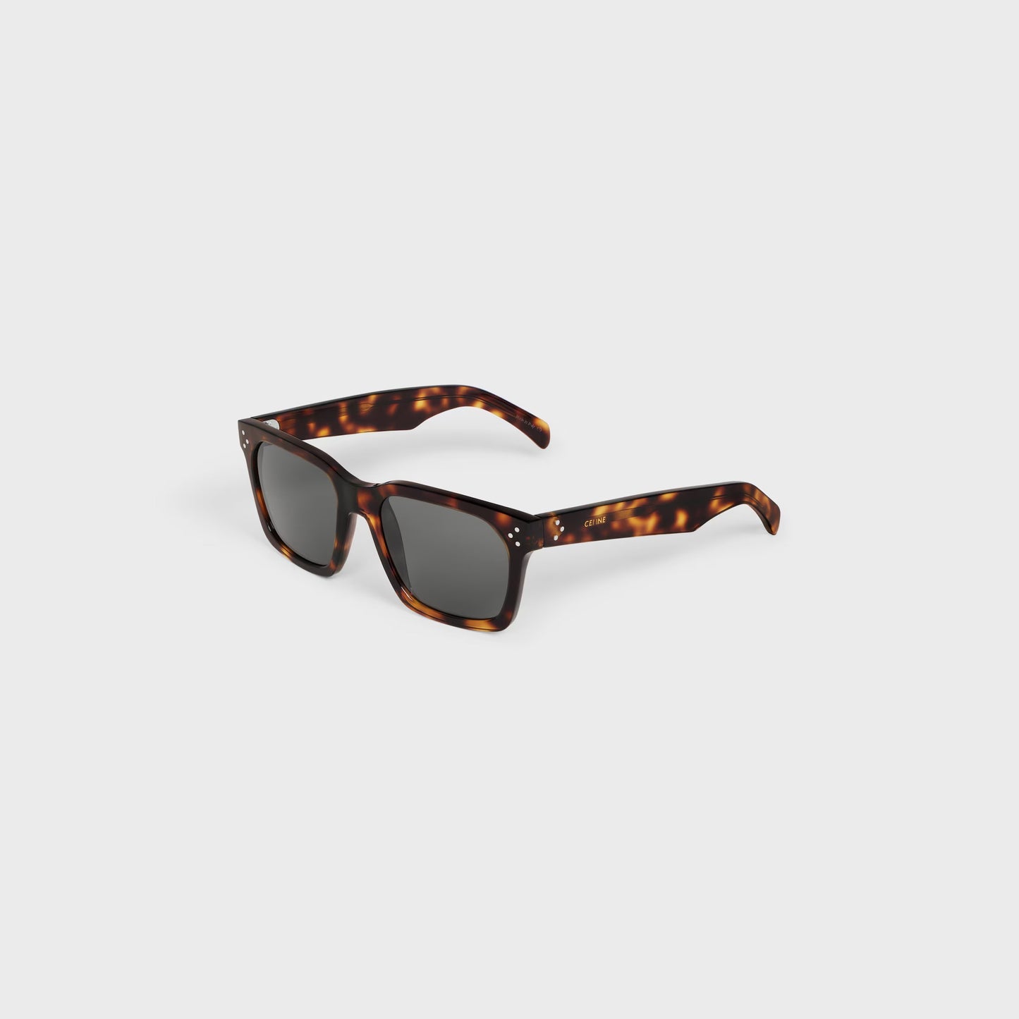 Black Frame 45 Sonnenbrille aus Acetat in Karamell-Havanna