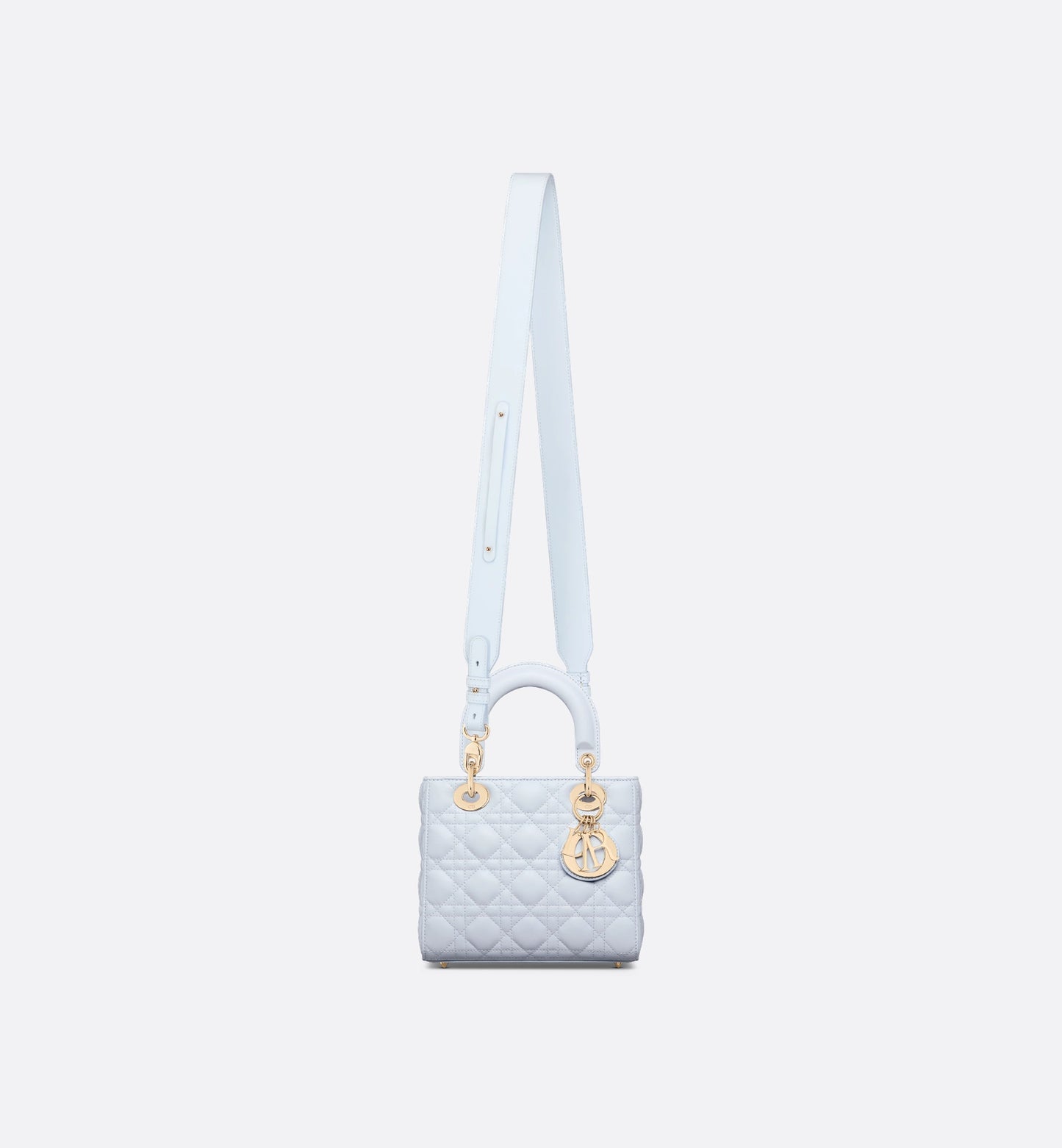 Medium Lady Dior Bag Light Blue