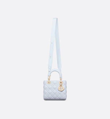 Medium Lady Dior Bag Light Blue