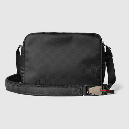 Gucci Nexus small nylon black shoulder bag