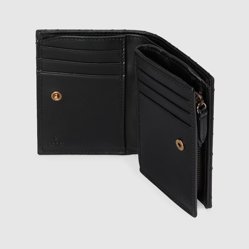 Geldbörse GG Marmont Schwarz