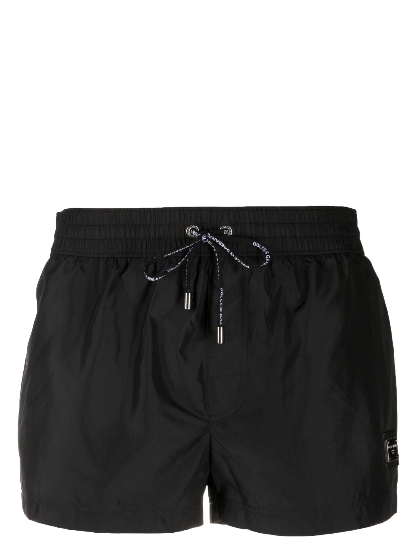 Badehose mit Applikation Schwarz