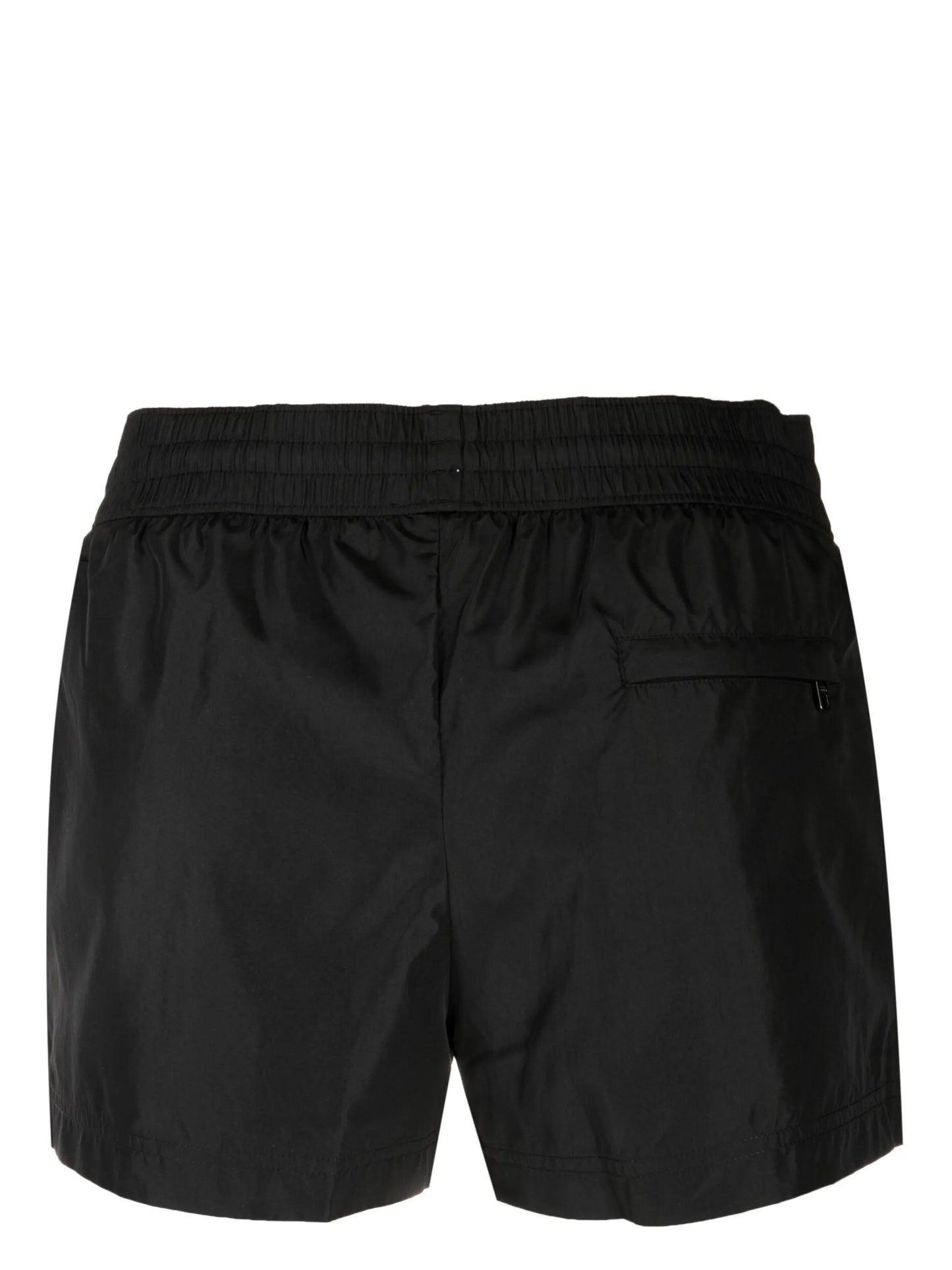Badehose mit Applikation Schwarz