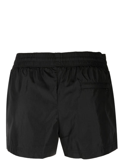 Badehose mit Applikation Schwarz