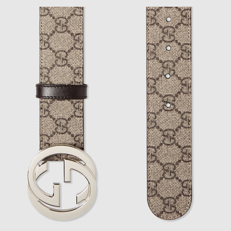 GG belt with cross buckle