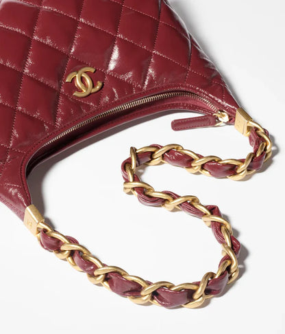 Hobo bag burgundy
