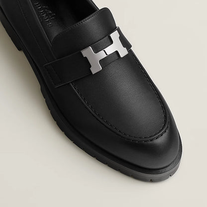 Faubourg Loafer Schwarzes Leder