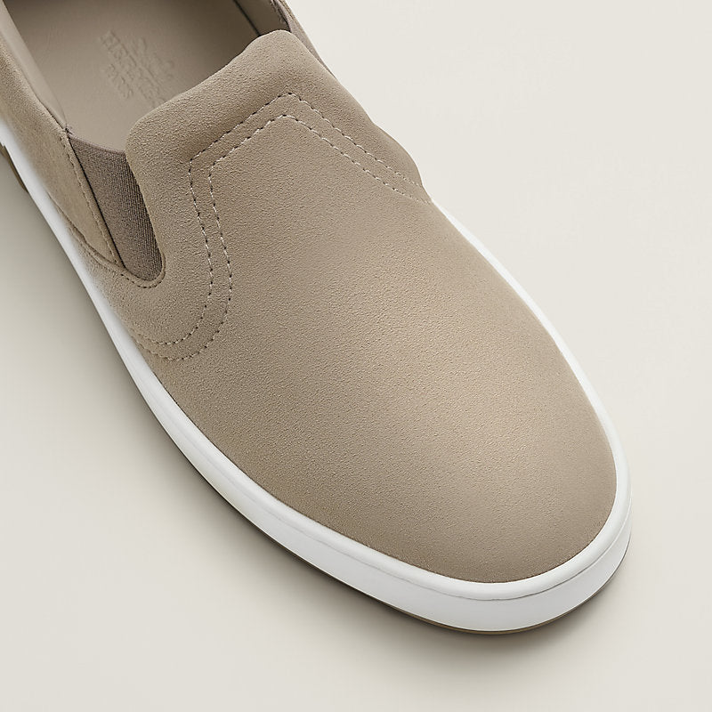 Lucky Slip-on Sneaker Kieselbeige