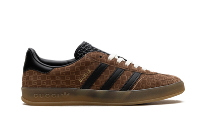 GG x Adidas Gazelle – GG Monogram – Braun