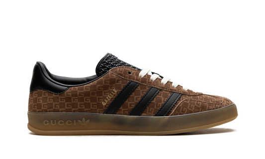 GG x Adidas Gazelle – GG Monogram – Brown
