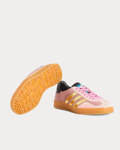 GG x Adidas Gazelle Rosa Samt