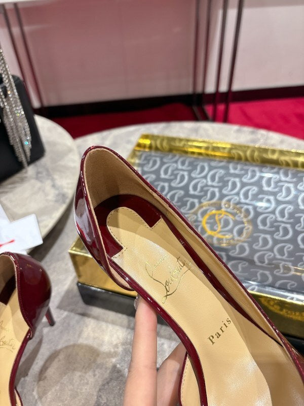 Iriza Pumps mit spitzer Zehenpartie bordeaux